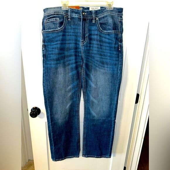 NEW MENS DENIM JEANS - Picture 1 of 4